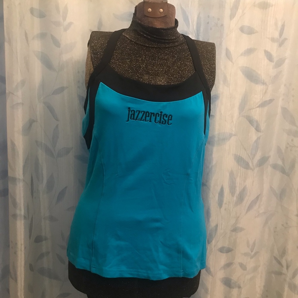 Jazzercise Athletic Top with built-in Bra